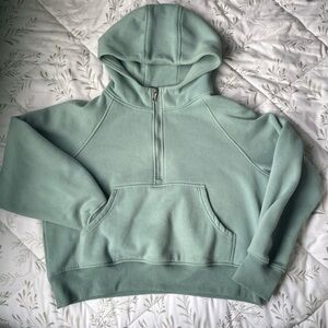 Sage Green Women's Cowl Neck Sweater